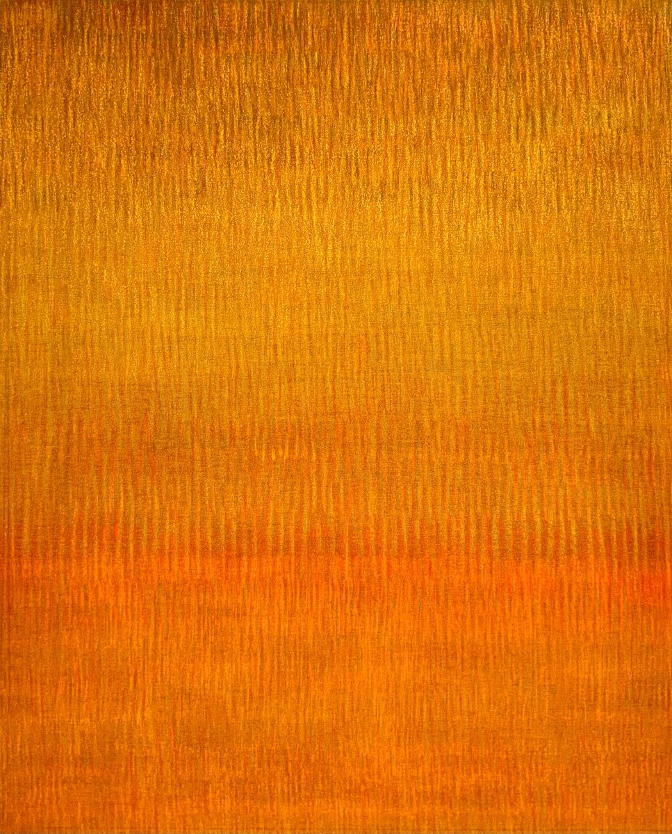 Abstract Acrylic Painting By Malgorzata Krakowiak, 26 X 32", Sublimat N*116, Original Artwork