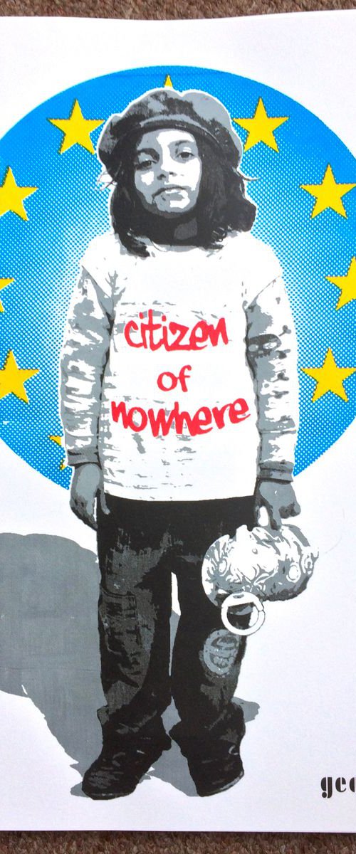 EU Citizen of nowhere by Georgie