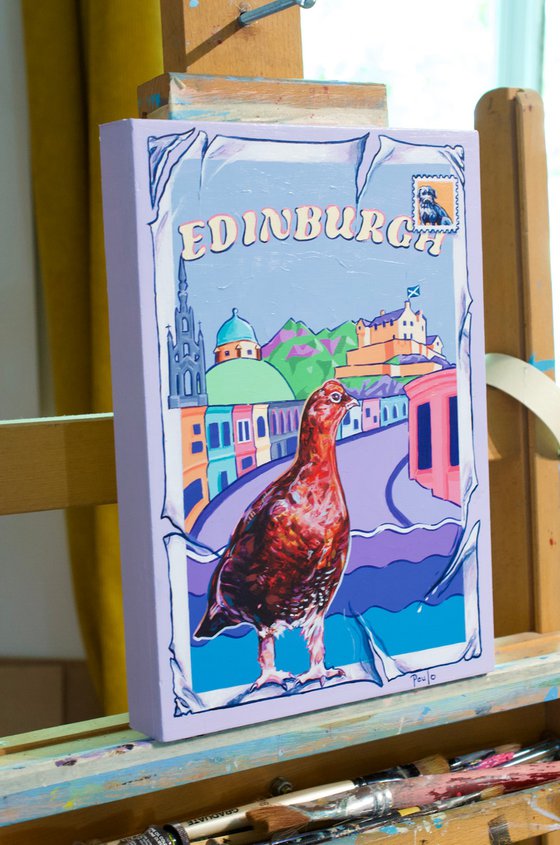 A postcard from Edinburgh