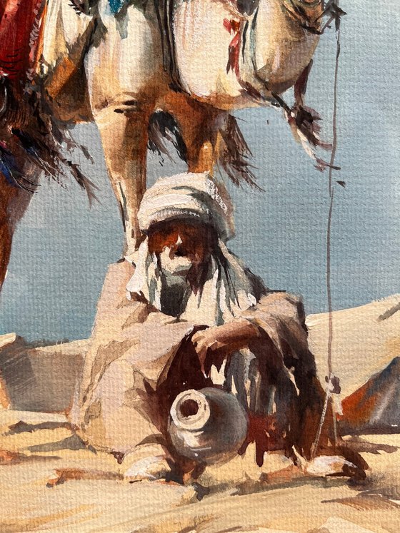 "Nomad’s Solitude and His Camel"