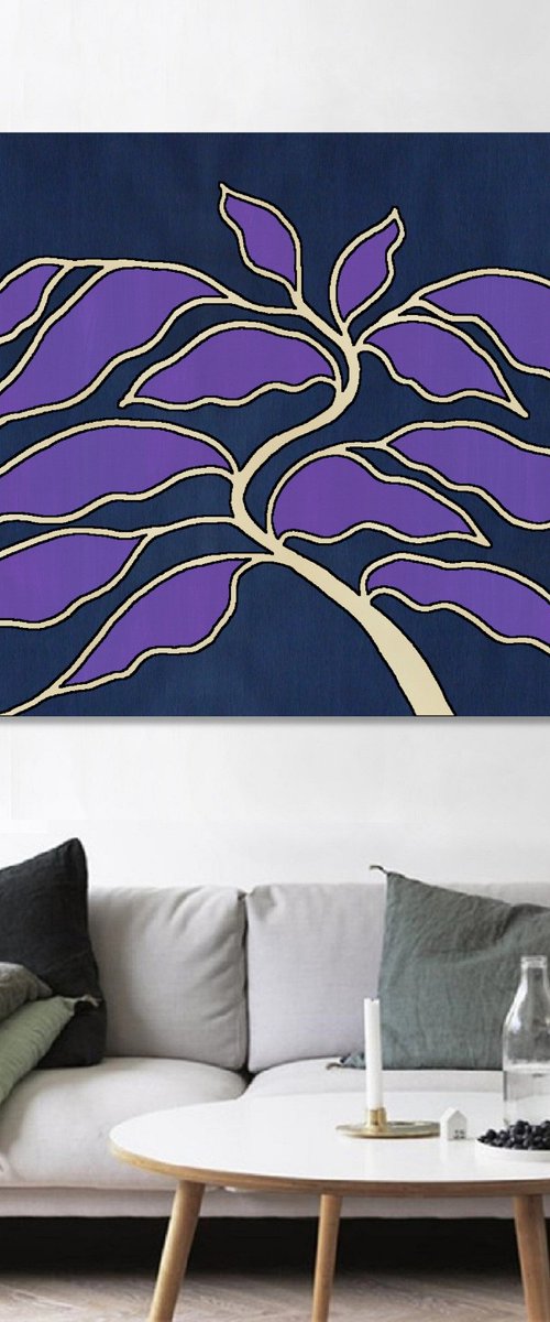 Abstract Tree #33 by Marina Krylova