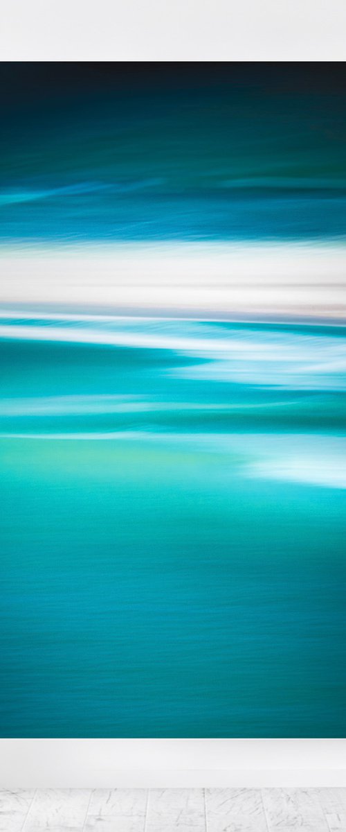 Teal Effusion by Lynne Douglas