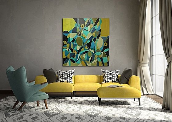 Nemophilist (120x120cm)