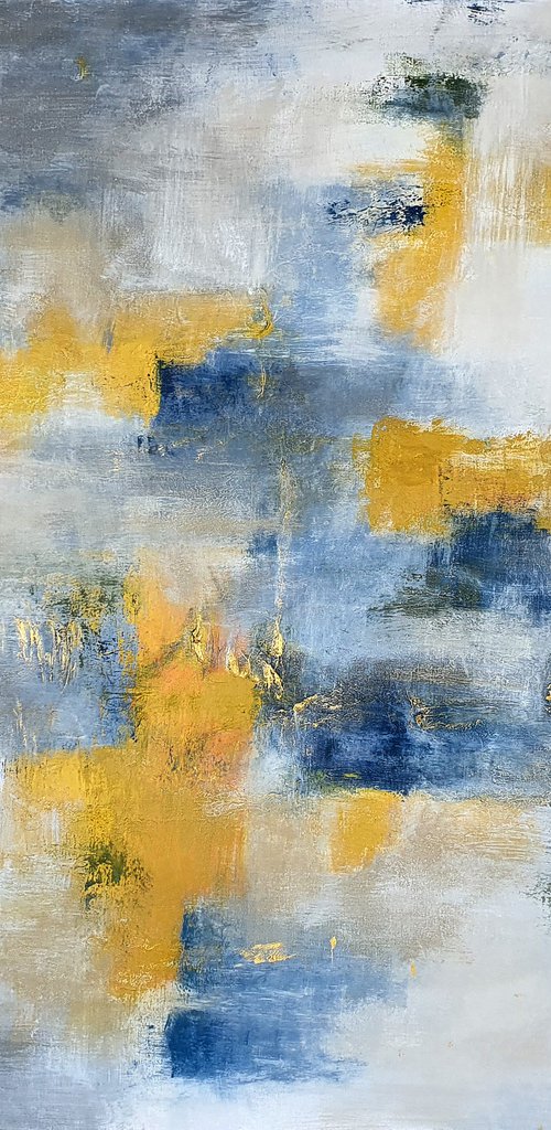 Intertwined Abstract - Bespoke Commission by Elizabeth McDonough