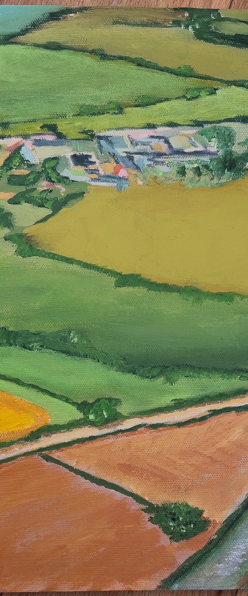 In The Valley Below by KM Arts