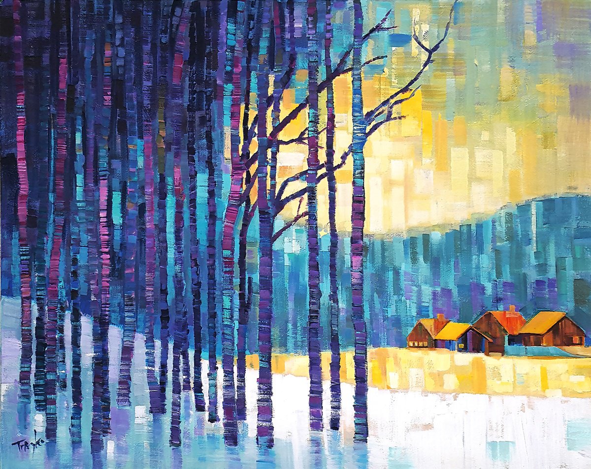  When The Sun Sets By Trayko Popov, 39 X 31, Artwork For Sale On Artfinder