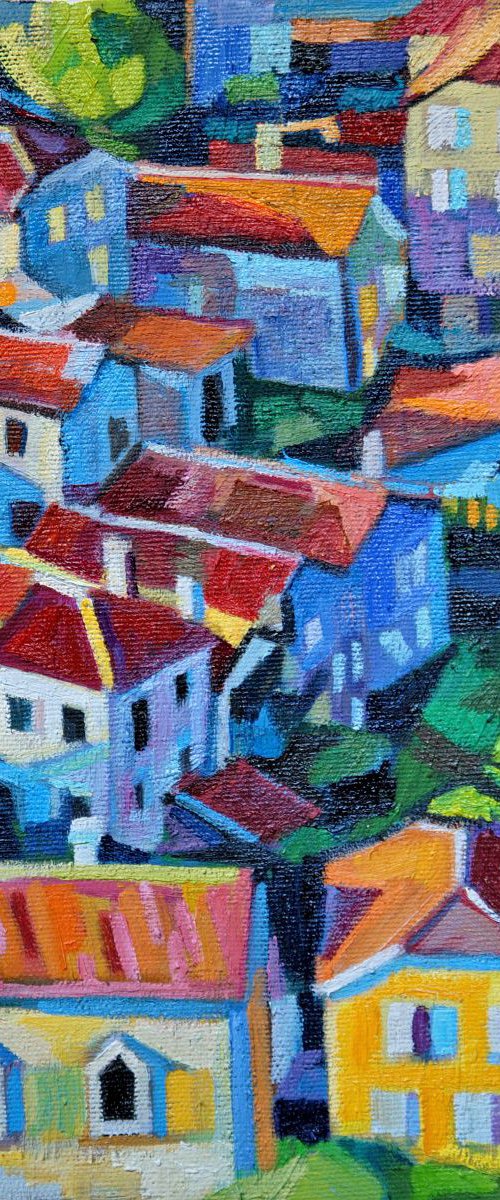 Red roofs  / Cityscape by Maja Đokić Mihajlović