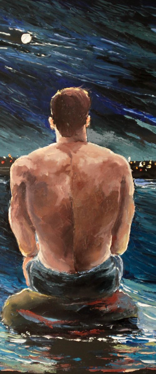 Silence under the moon by Ihor Bychkivskyy