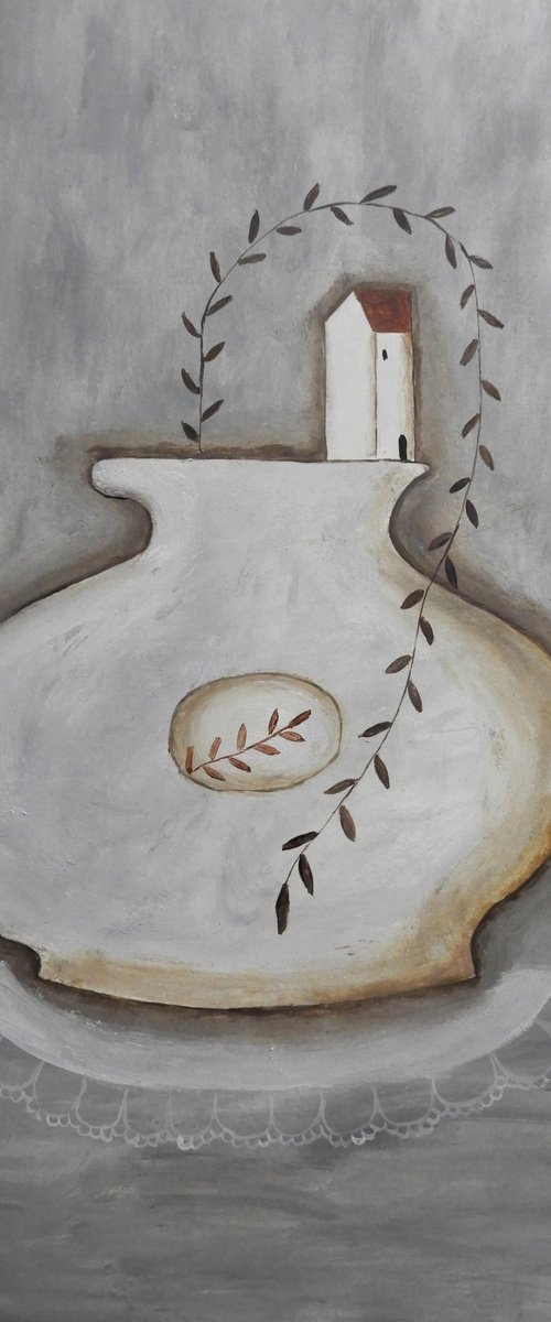 The plant vase by Silvia Beneforti