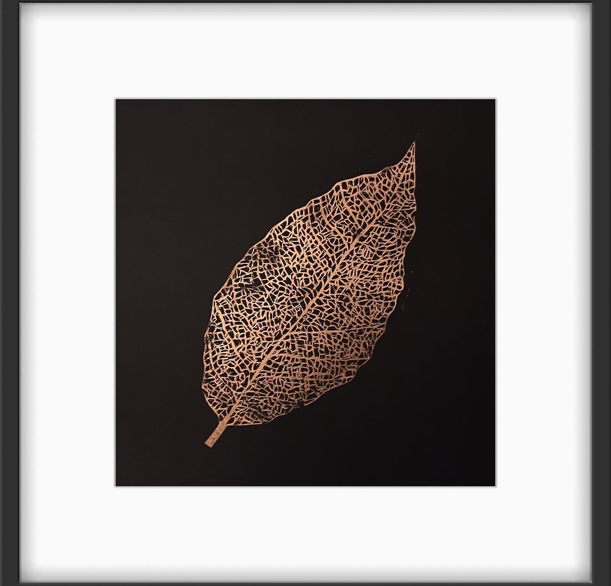 Skeleton Leaf II by Amy Cundall