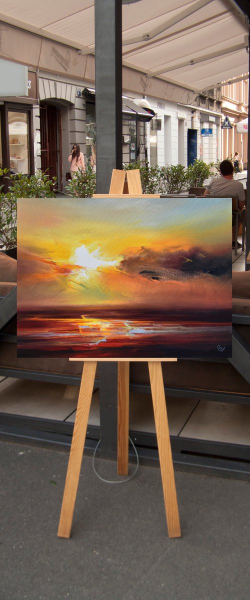 " Darkness sometimes makes you see the light - 2 " by Ivan  Grozdanovski