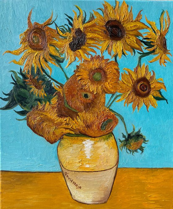 Van Gogh's sunflowers
