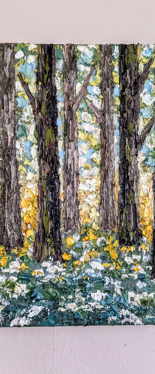 Golden forest by Paige Castile