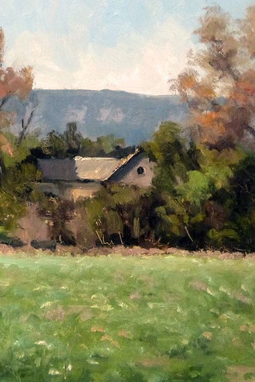 Ferme vers la Baume (Siteron - Provence) by Pascal Giroud