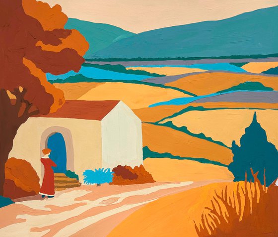 Golden Landscape 2