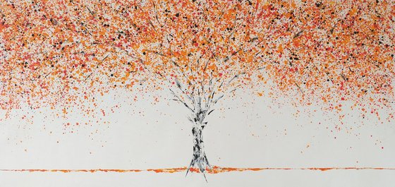 « Autumn Tree » by M.Y.