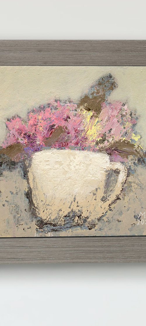Cup of flowers by Margarita Alexandrova