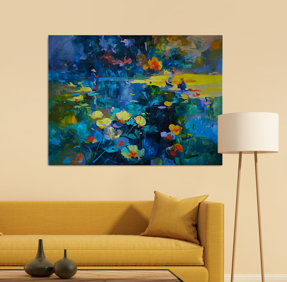 Where the colors of silence are born