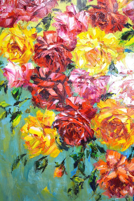 Bright bouquet of flowers 2.