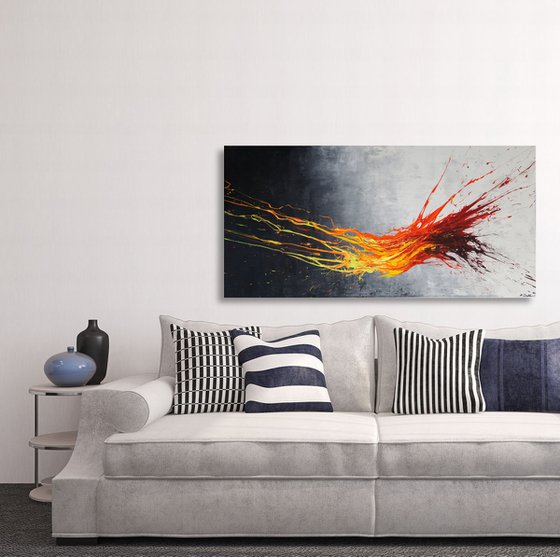 Sent To Ignite (Spirits Of Skies 098164) - 140 x 70 cm - XXL (56 x 28 inches)