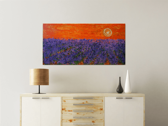 Evening Lavender Rhapsody... /  ORIGINAL PAINTING