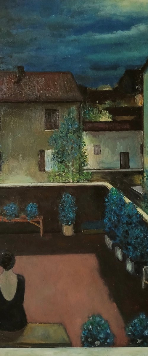 She loves the night by Massimiliano Ligabue