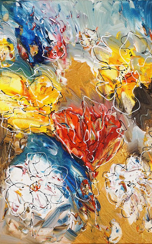 Flower Symphony Gold XS 1 by Peter Nottrott