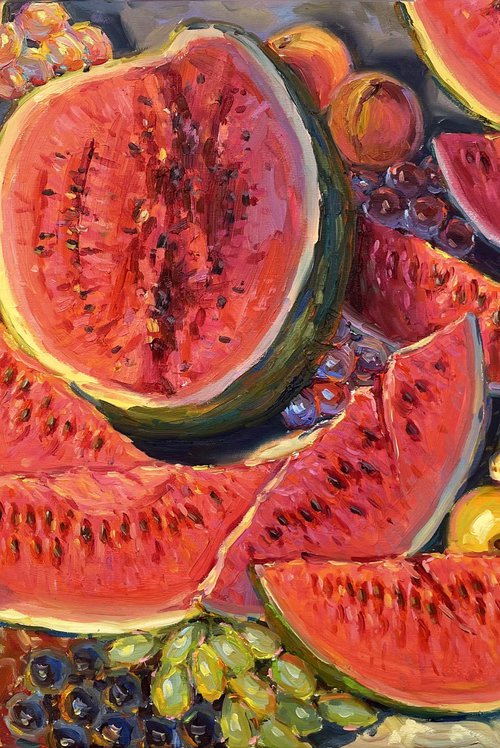 Watermelon by Evgeny Chernyakovsky