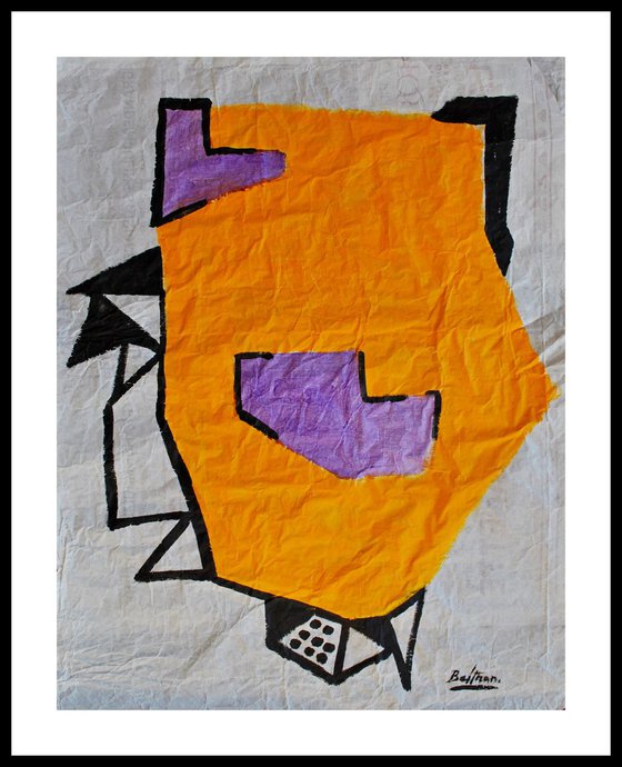 concept structure 4 / 95x70cm / 37,4x27,5 in