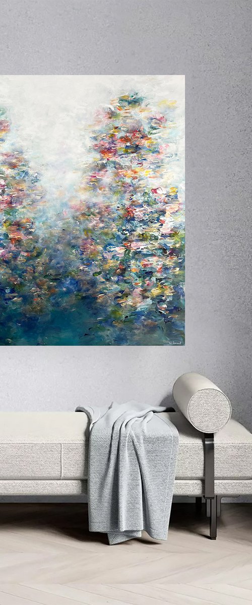 Water Lilies in the Sky by Vé Boisvert