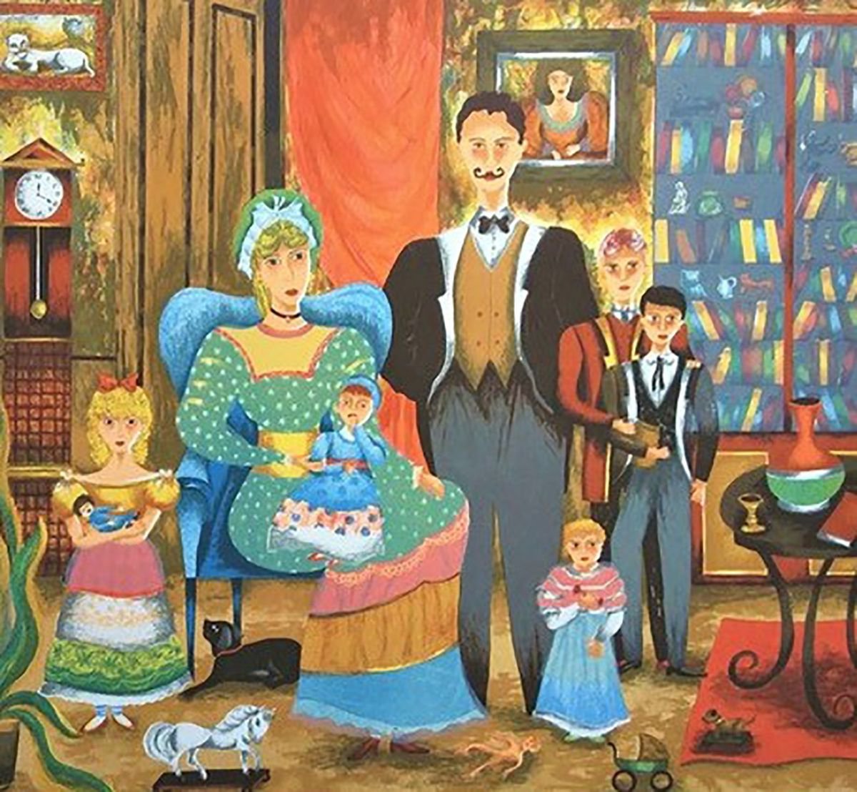 Family 1900 by Ivel Muller