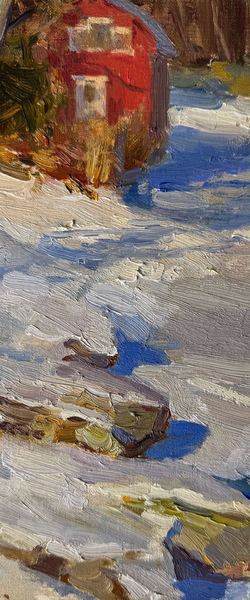 Cold Day near Weir Farm by Nataliia Nosyk