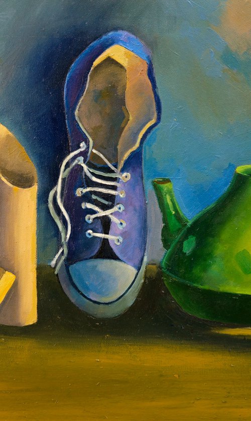 Still life with converse by Joan Mato