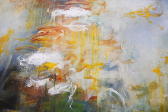 Lilies in Soft Reflection