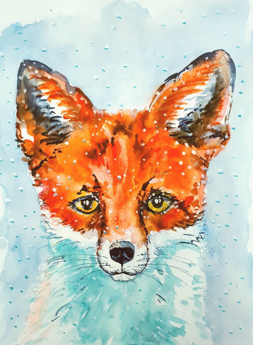 Little fox by Marily Valkijainen