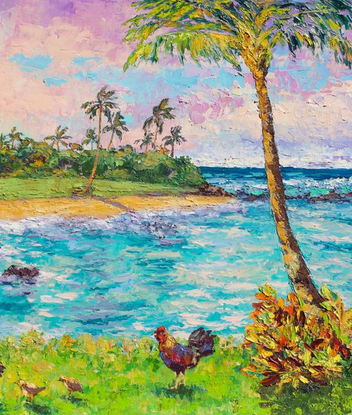Kukui'ula Bay by Kristen Olson Stone