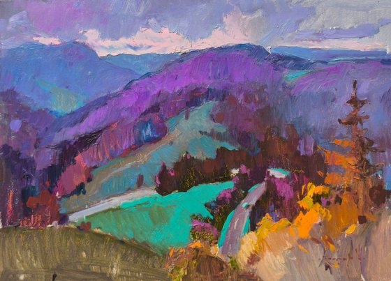 Evening on the Pass