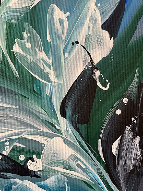 Azure Bloom Awakening