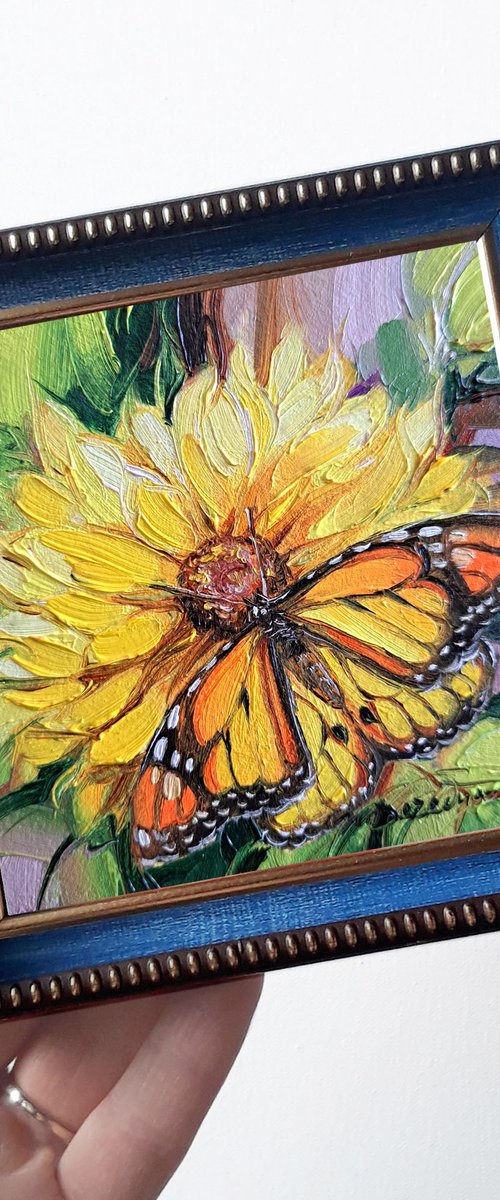 Monarch Butterfly by Nataly Derevyanko