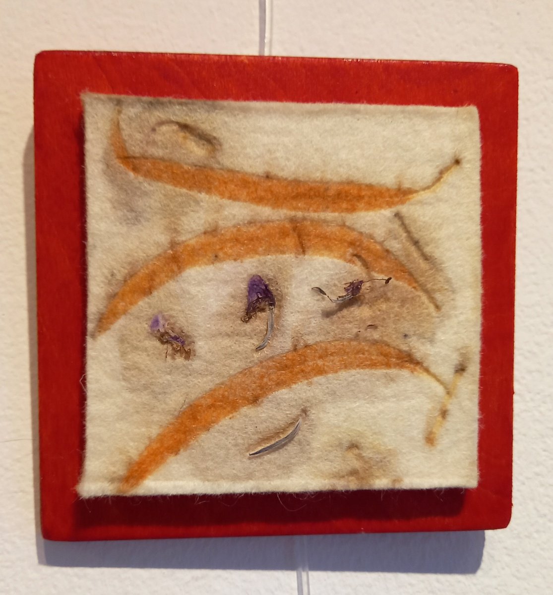 Impressionistic Botanical Print By Irina Goleva, 5 X 5, Elements Lxii, Original Artwork