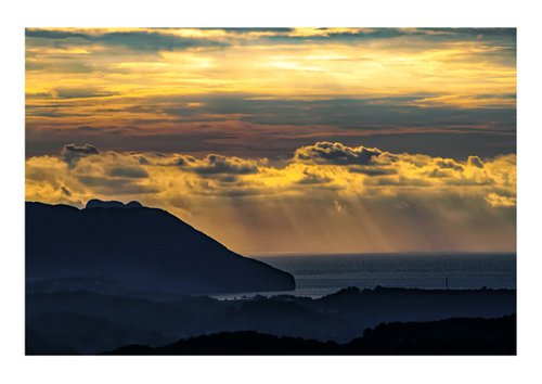 Storm 4. Sunrise Seascape  Limited Edition 1/50 15x10 inch Photographic Print by Graham Briggs