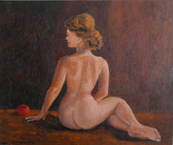 The Girl With The Apple