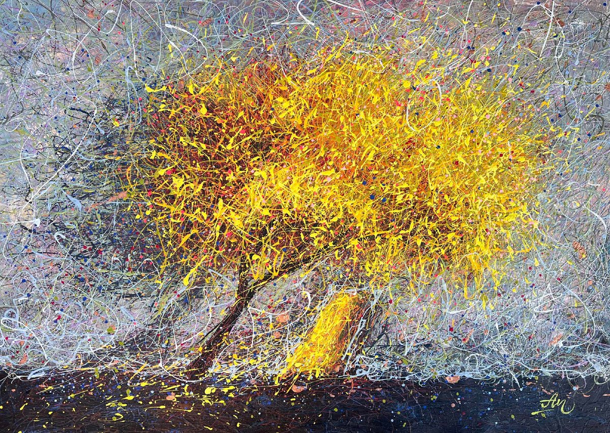  Dancing Soul By Nadiia Antoniuk, 57 X 42, Artwork For Sale On Artfinder