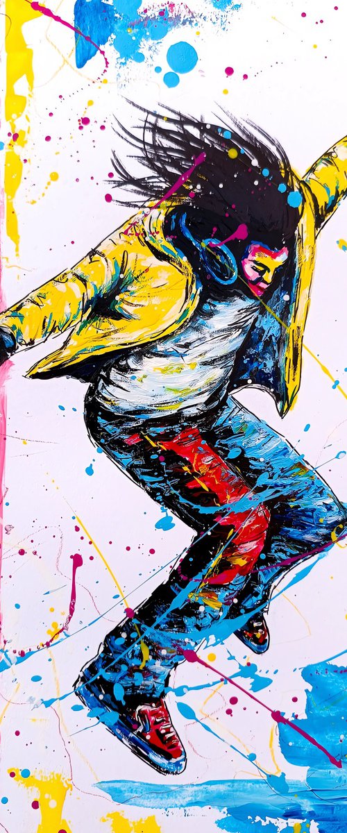 The Answer was Motion. by Tatsiana Yelistratava