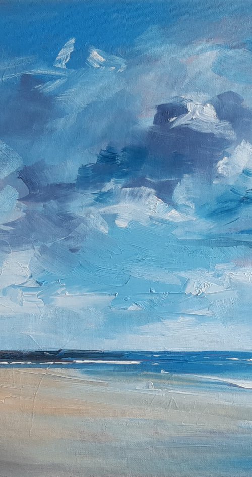 Seahouses beach- Northumberland by Steve Keenan