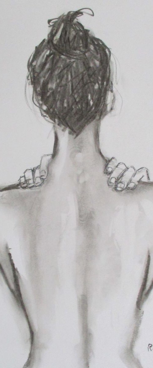 Charcoal drawing 26081 by Rosalind Roberts