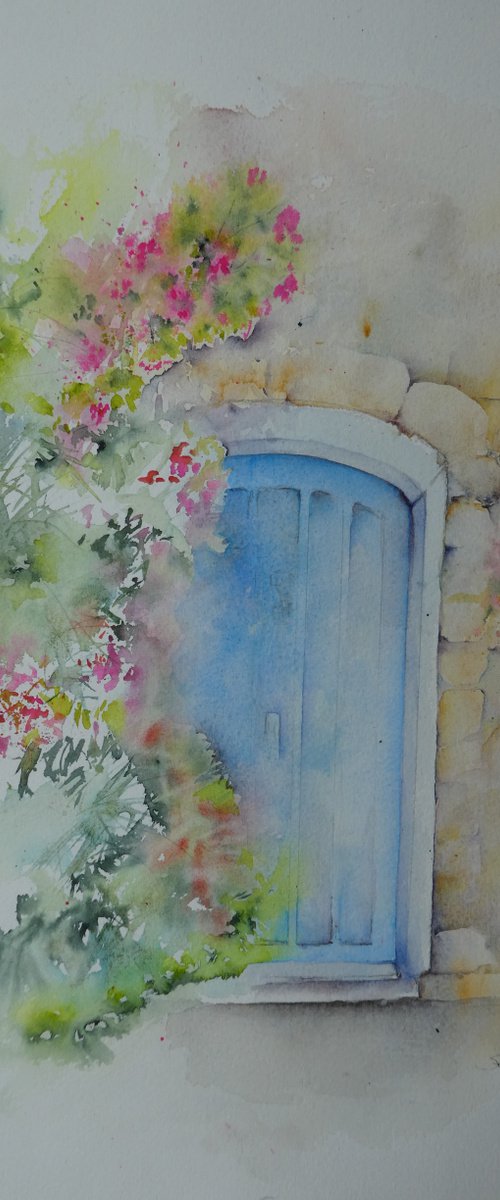 The Blue Door by Seonaid Parnell