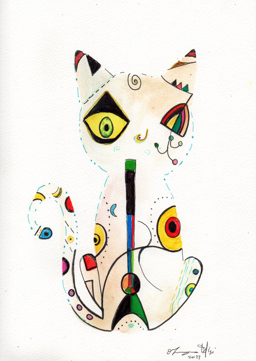 Cat Mir by Maurizio Puglisi