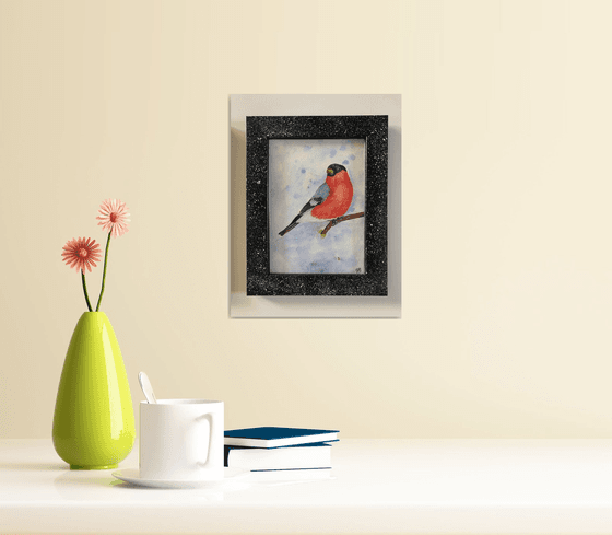 Happy winter - Bullfinch I