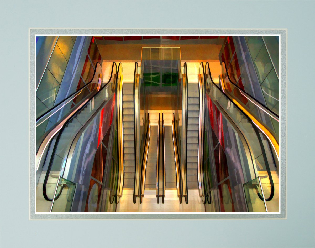 Berlin Escalator by Robin Clarke